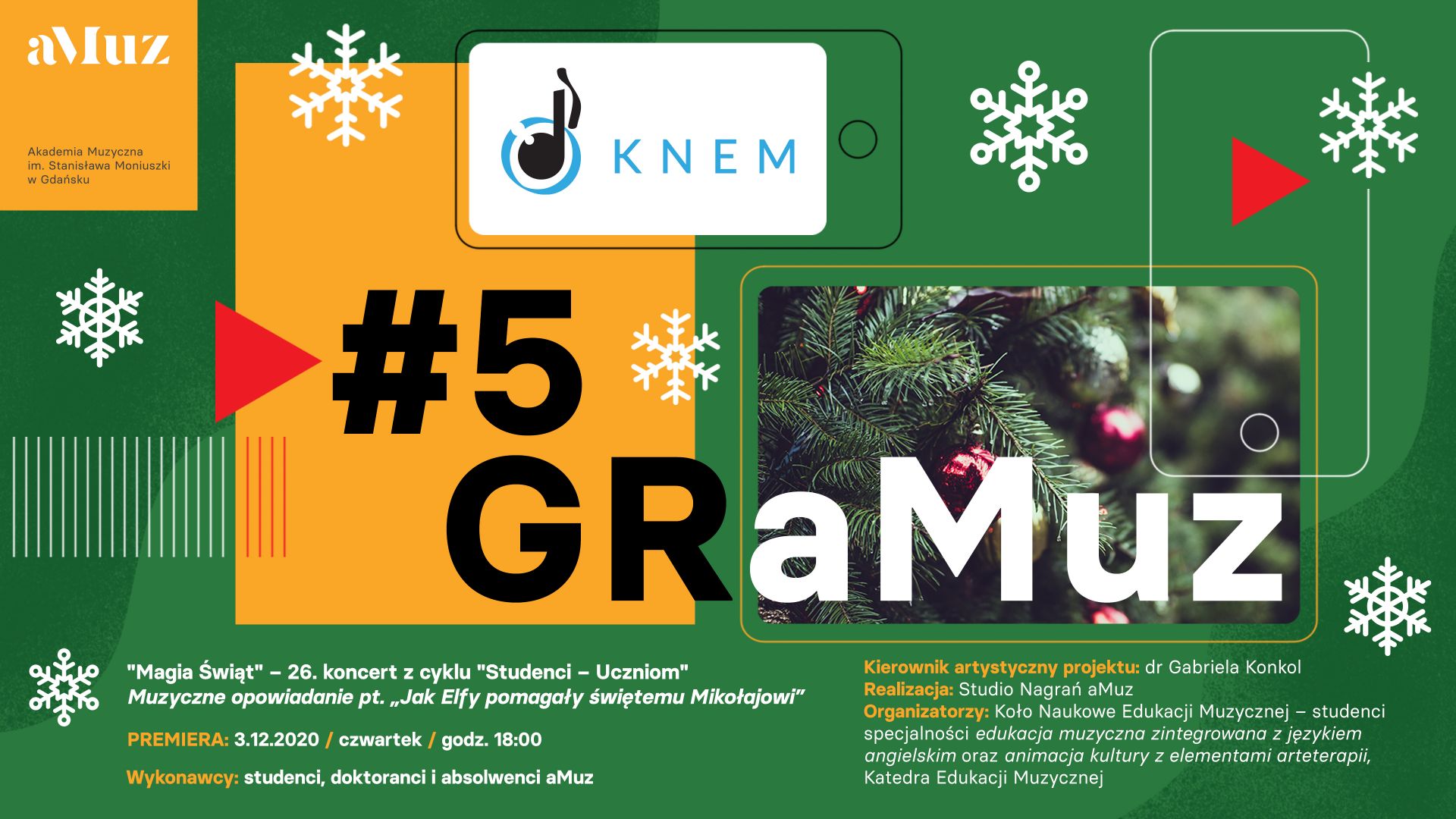 Plakat wydarzenia 'GRaMuz #5 | \