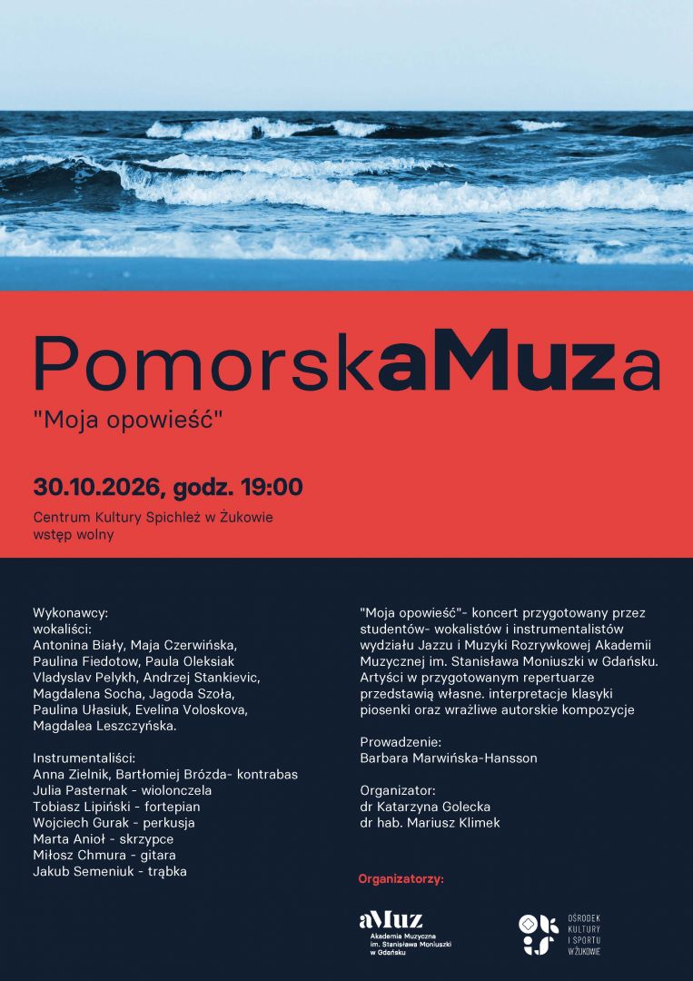Plakat wydarzenia 'Koncert z cyklu \
