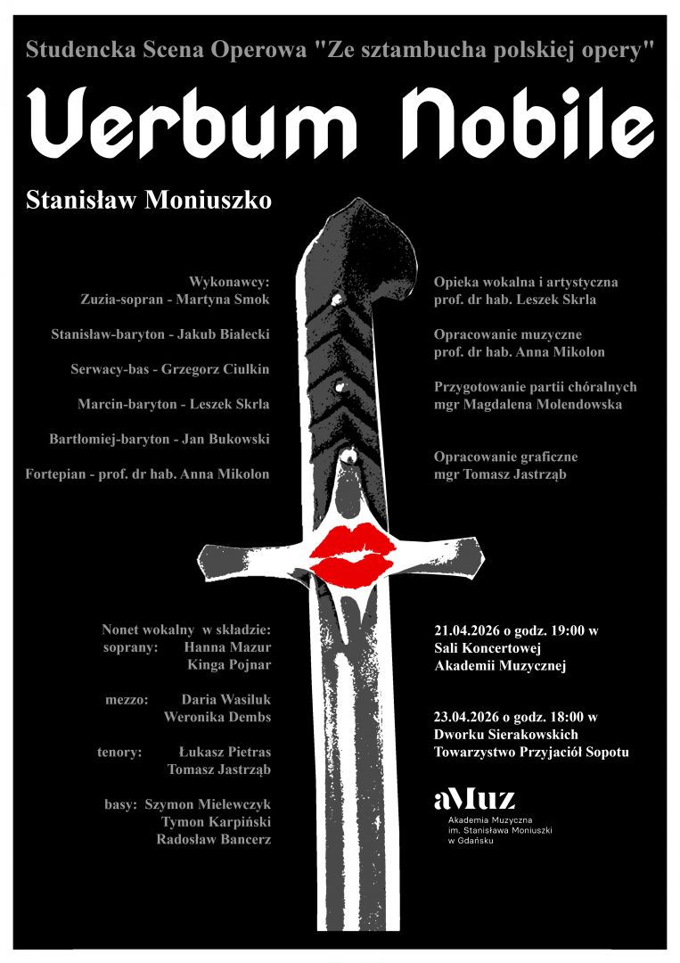 Plakat wydarzenia 'Studencka Scena Operowa \