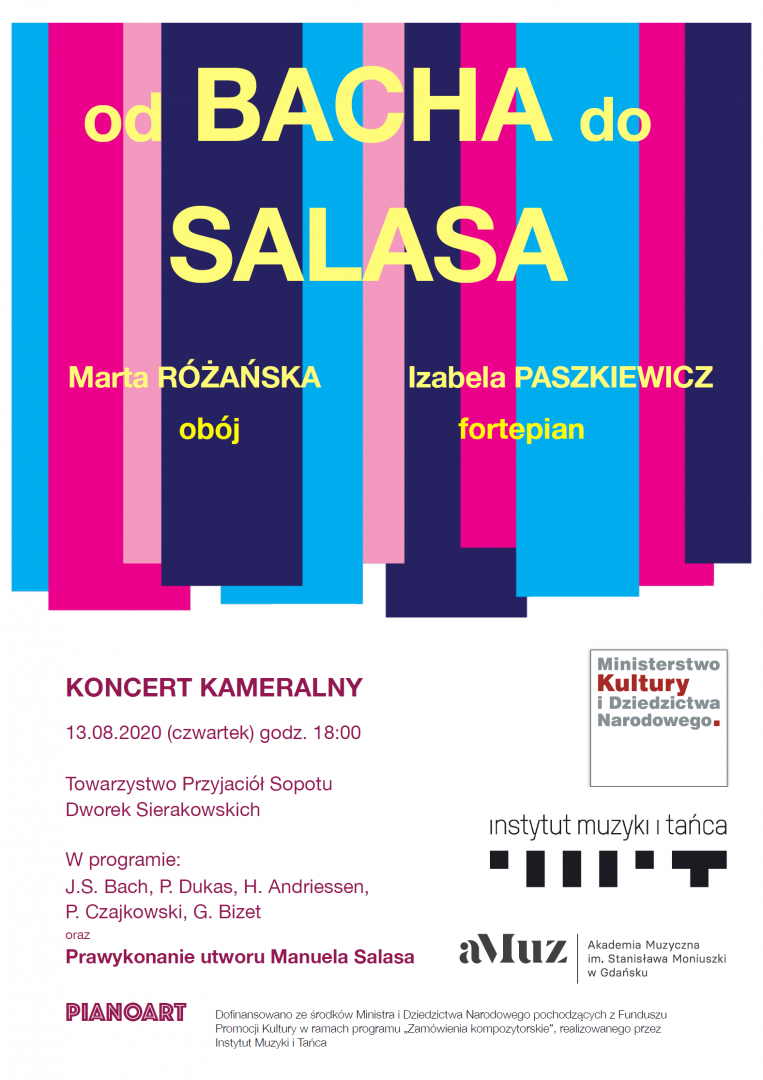 Plakat wydarzenia 'Koncert kameralny \