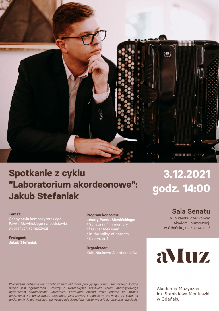 Plakat wydarzenia 'Spotkanie z cyklu \