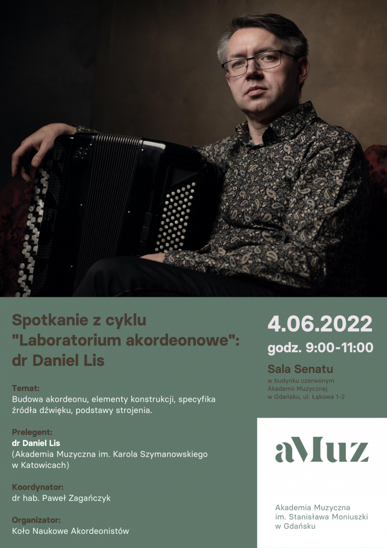 Plakat wydarzenia 'Spotkanie z cyklu \