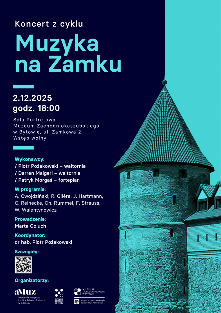Plakat wydarzenia 'Koncert z cyklu „Muzyka na zamku”'