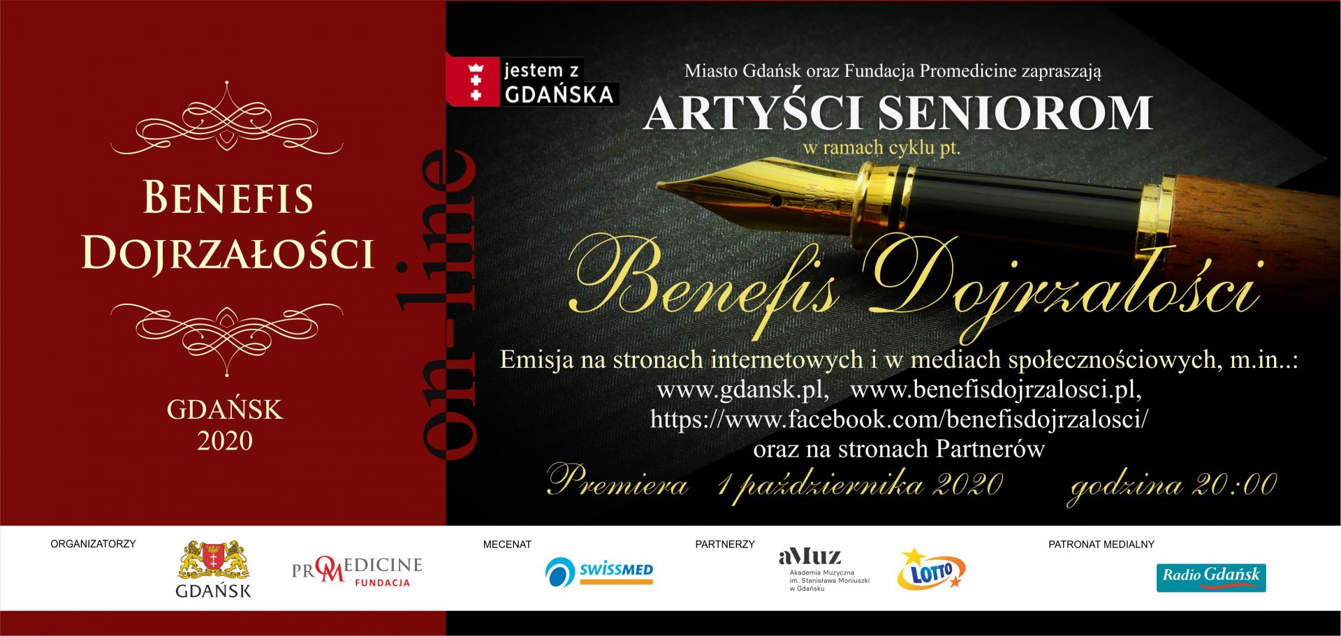 Plakat wydarzenia 'Koncert online z cyklu \