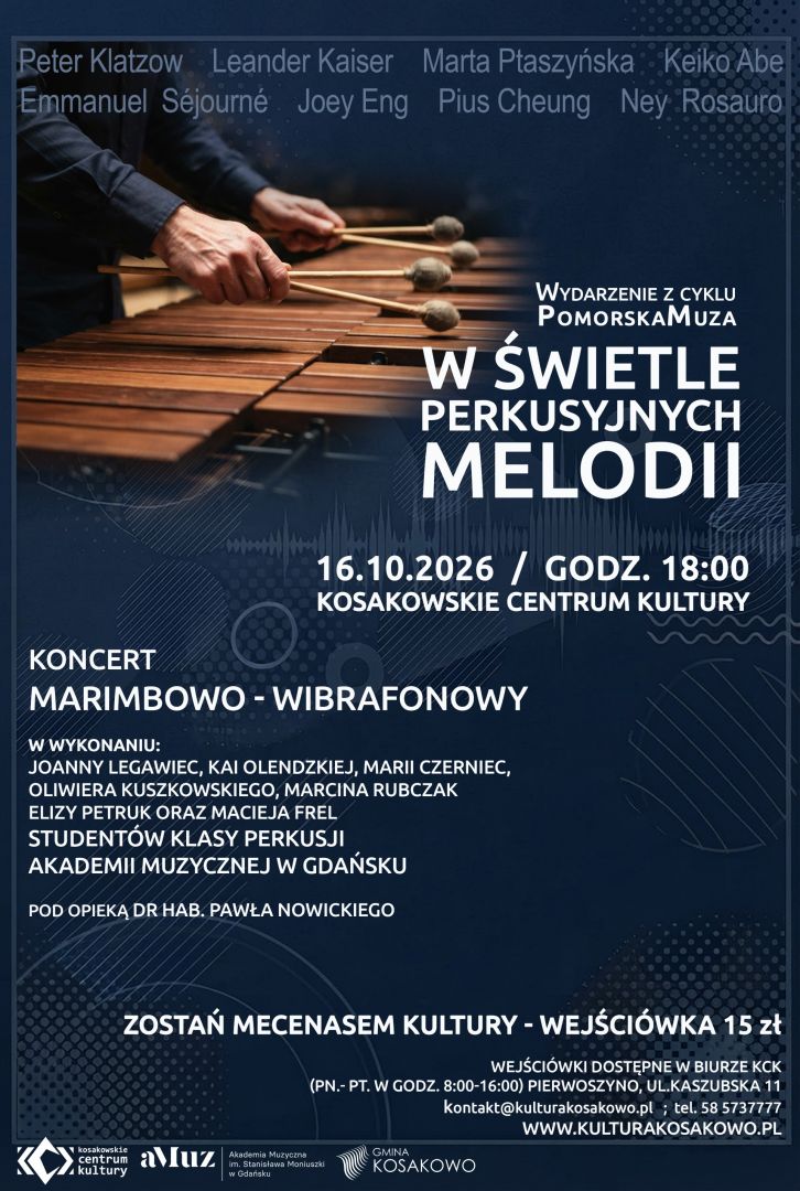 Plakat wydarzenia 'Koncert z cyklu \