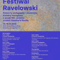 Plakat do wydarzenia zawierający skrócone dane ze strony internetowej