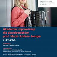 Plakat do wydarzenia zawierający skrótowe dane ze strony internetowej