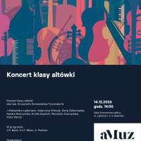 Plakat wydarzenia Koncert klasy altówki