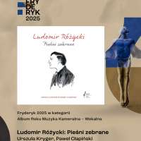 Obrazek z galerii nr 0 wydarzenia 'Płyty z udziałem prof. dr hab. Urszuli Kryger laureatami FRYDERYKA 2025 w kategoriach muzyki poważnej'