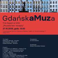 Plakat do wydarzenia zawierający skrócone dane ze strony internetowej