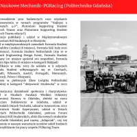 Koło Naukowe „Mechanik” – PGRacing Team / Politechnika Gdańska