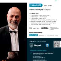 Plakat do wydarzenia zawierający skrócone dane ze strony internetowej