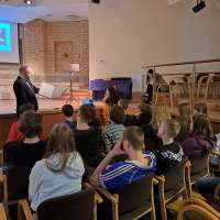 Obrazek z galerii nr 8 wydarzenia 'Konkurs na najlepiej przeprowadzoną audycję szkolną 2025'