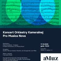 Plakat wydarzenia Koncert Orkiestry Kameralnej „Pro Musica Nova”