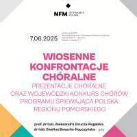 Plakat wydarzenia Konkurs Chórów Ogólnopolskiego Programu Rozwoju Chórów Szkolnych \