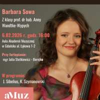 Plakat do wydarzenia zawierający skrócone dane ze strony internetowej