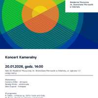 Plakat do wydarzenia zawierający skrócone dane ze strony internetowej