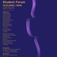 Plakat do wydarzenia zawierający skrócone dane ze strony internetowej