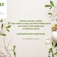Obrazek z galerii nr 0 wydarzenia 'Życzenia wielkanocne Władz Rektorskich aMuz'