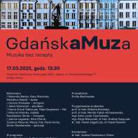 Plakat wydarzenia Koncert z cyklu „GdańskaMuza”: Muzyka bez recepty
