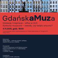 Plakat wydarzenia zawierający skrócone dane ze strony internetowej