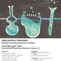 Plakat do wydarzenia zawierający skrócone dane ze strony internetowej