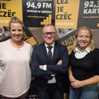 Zdjęcie przedstawiające Barbarę Marwińską-Hansson oraz Andrzej Kacprzaka