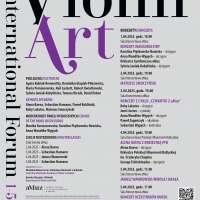 Plakat wydarzenia Koncert uczestników kursu w ramach ViolinArt International Forum