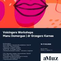 Plakat do wydarzenia zawierający skrócone dane ze strony internetowej 