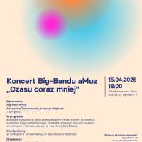 Plakat wydarzenia Koncert Big-Bandu aMuz „Czasu coraz mniej”
