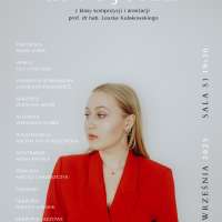 Plakat wydarzenia Koncert dyplomowy Anny Jopek (studia II st.) - kompozycja i aranżacja