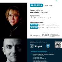 Plakat do wydarzenia zawierający skrócone dane ze strony internetowej