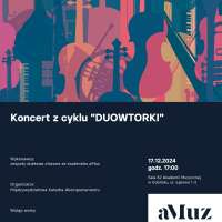 Plakat wydarzenia Koncert z cyklu \