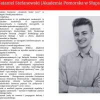 Nataniel Stefanowski / Akademia Pomorska w Słupsku