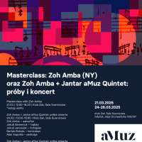 Plakat wydarzenia Masterclass with Zoh Amba (NY)