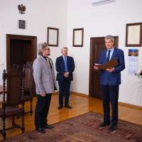 Obrazek z galerii nr 0 wydarzenia 'Wręczenie aktu stwierdzającego wybór Rektora aMuz'