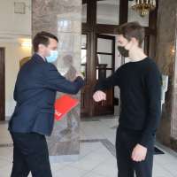 Obrazek z galerii nr 3 wydarzenia 'Znamy laureatów Uczelnianego Konkursu Akordeonowego na najlepsze wykonanie kompozycji Astora Piazzolli'