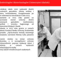 Studenckie Koło Naukowe Embriologów i Biotechnologów „Explantatus” / Uniwersytet Gdański