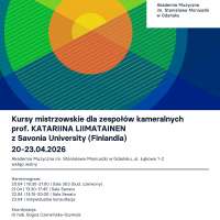 Plakat ze skrótem informacji o wydarzeniu