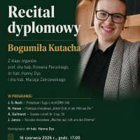 Plakat do wydarzenia zawierający skrócone dane ze strony www