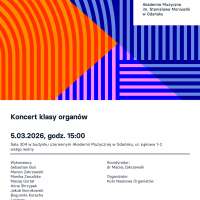 Plakat do wydarzenia zawierający skrócone dane ze strony internetowej