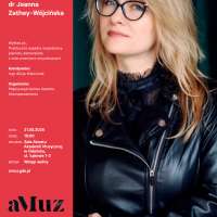 Plakat do wydarzenia zawierający skrócone dane ze strony internetowej