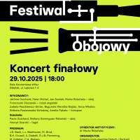 Plakat do wydarzenia zawierający skrócone dane ze strony internetowej