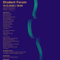 Plakat do wydarzenia zawierający skrócone dane ze strony internetowej