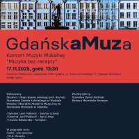 Plakat wydarzenia zawierający skrócone informacje wydarzenia ze strony