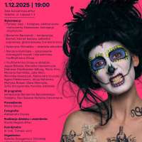 Plakat do wydarzenia zawierający skrócone dane ze strony internetowej