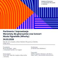 Plakat do wydarzenia zawierający skrócone dane ze strony internetowej