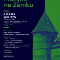 Plakat wydarzenia Koncert z cyklu „Muzyka na zamku”