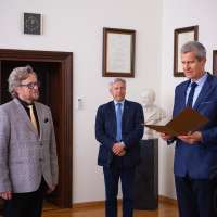 Obrazek z galerii nr 1 wydarzenia 'Wręczenie aktu stwierdzającego wybór Rektora aMuz'
