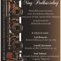 Plakat wydarzenia Recital dyplomowy Niny Podkościelnej - flet (studia I st.)